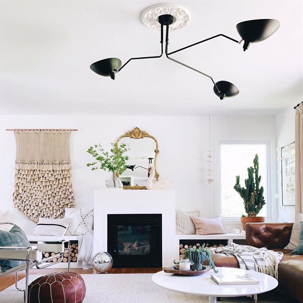 Octavia Duckbill Multihead Ceiling Lamp