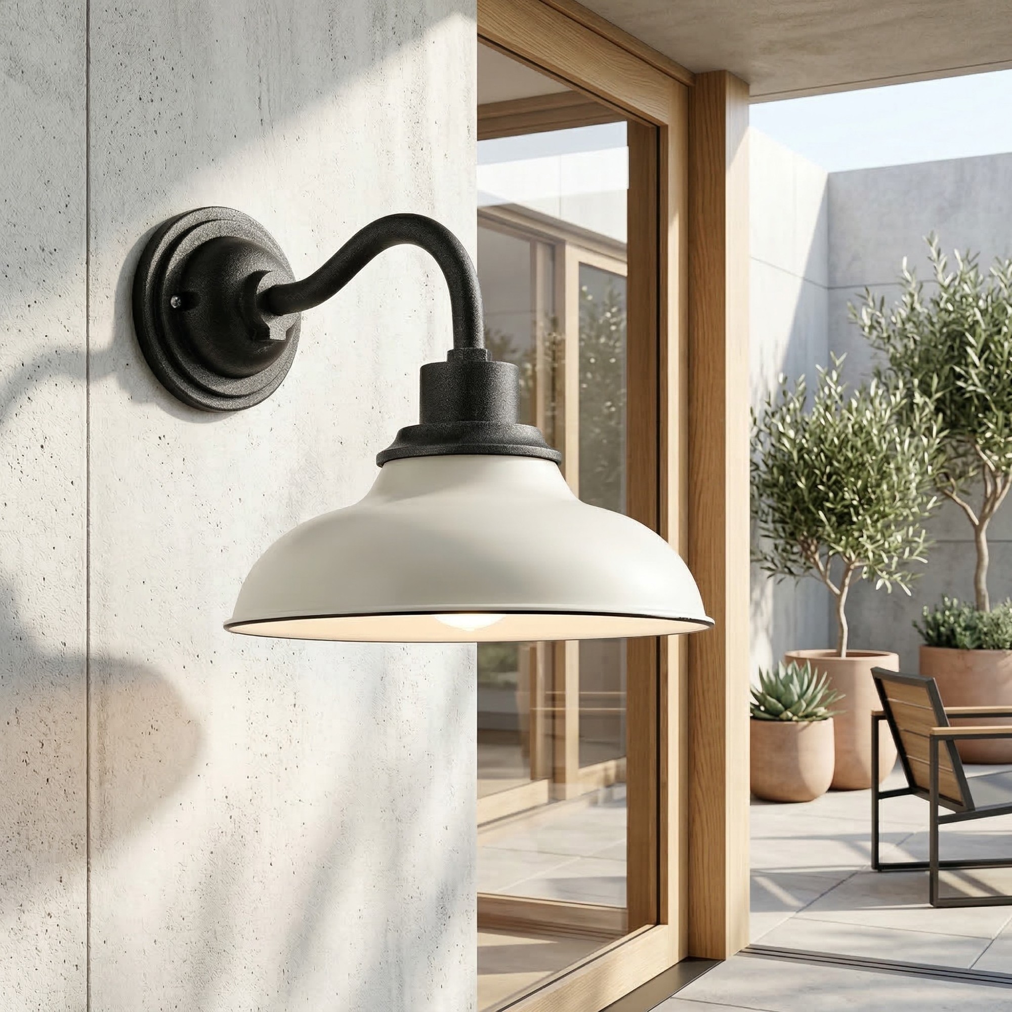 Creed Industrial Dome Metal Sconce