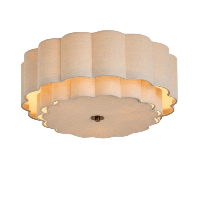 Syloria Vintage Fabric Flower Ceiling Light