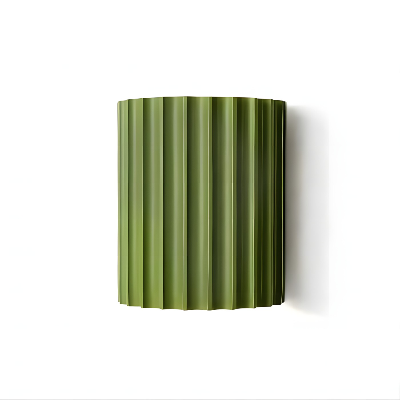 Pranavi Modern Bundle Ribbed Fluted Resin Wall Sconce