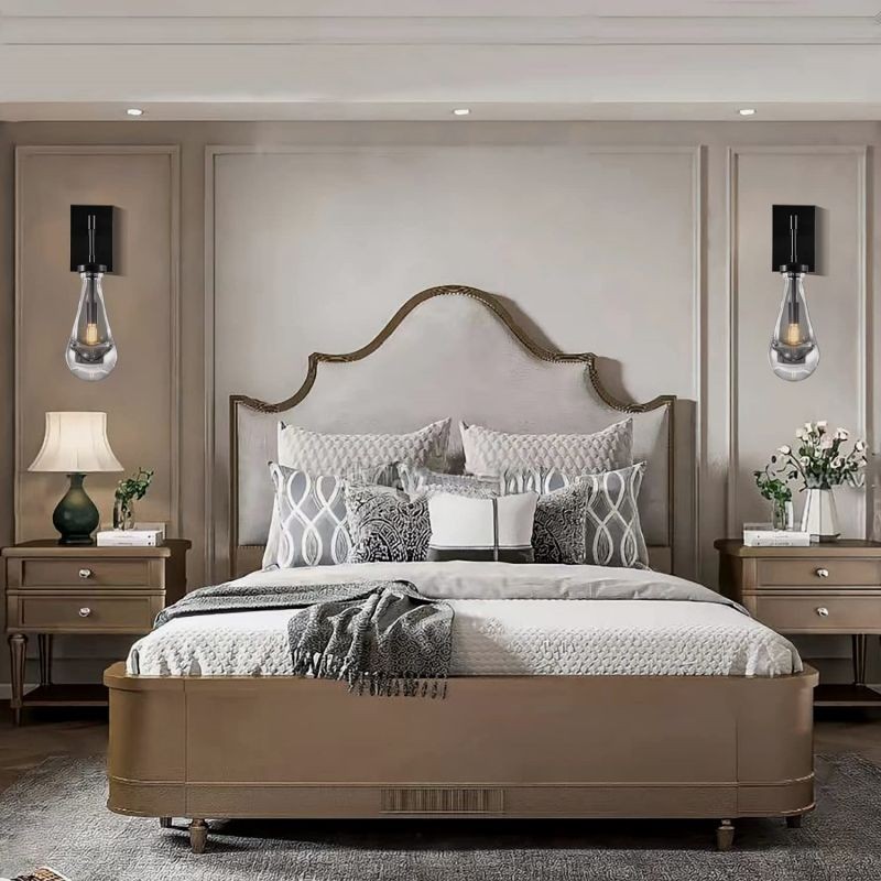 Ozonoa Raindrop Modern Solid Brass Wall Sconce