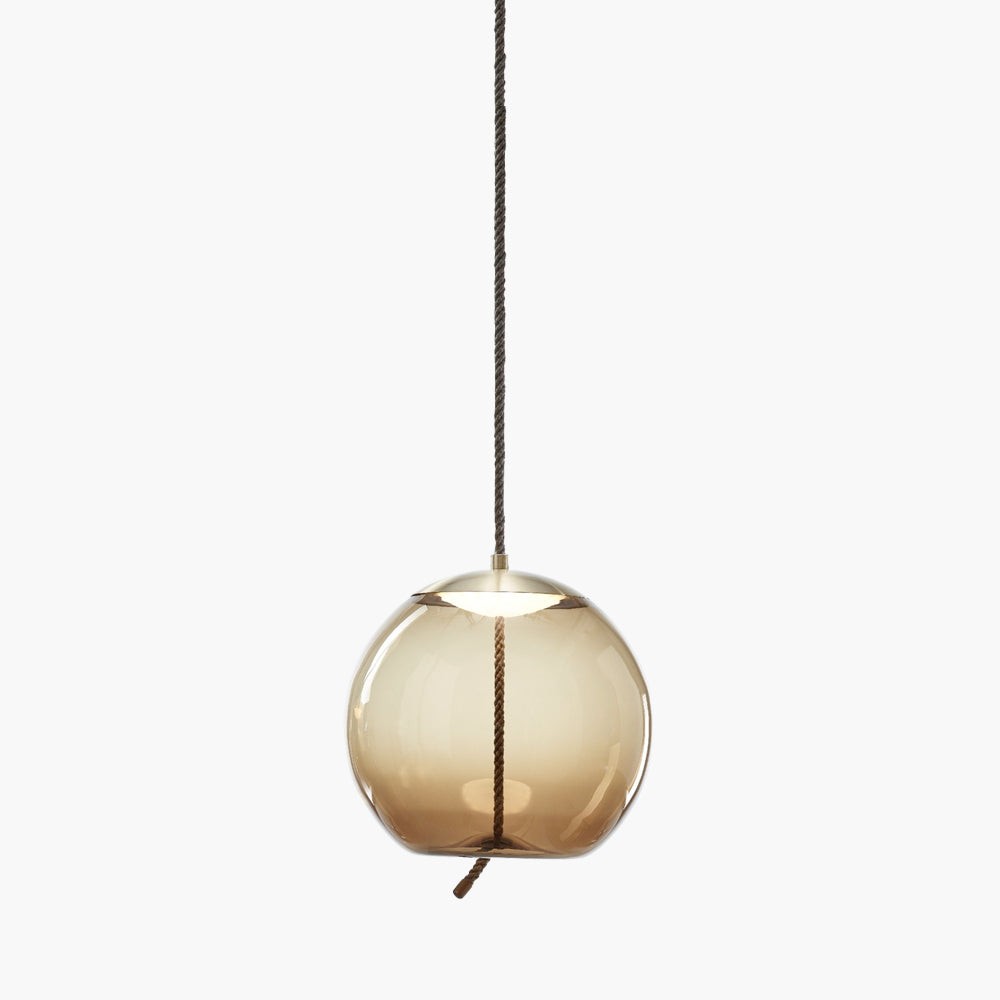 Lewis Modern LED Geometric Glass Pendant Light