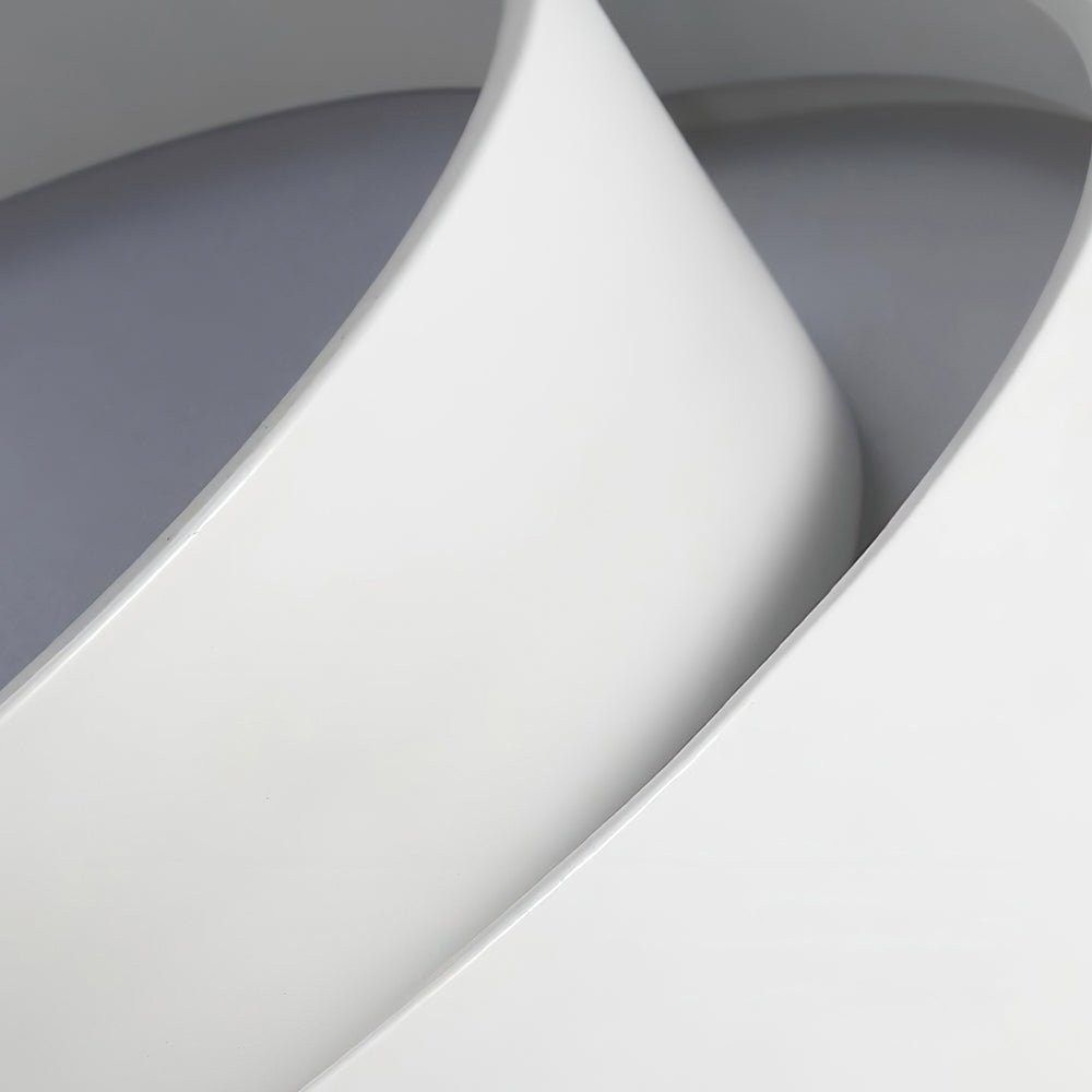 Melady Nordic Irregular Double-Layer Circular Ceiling Light