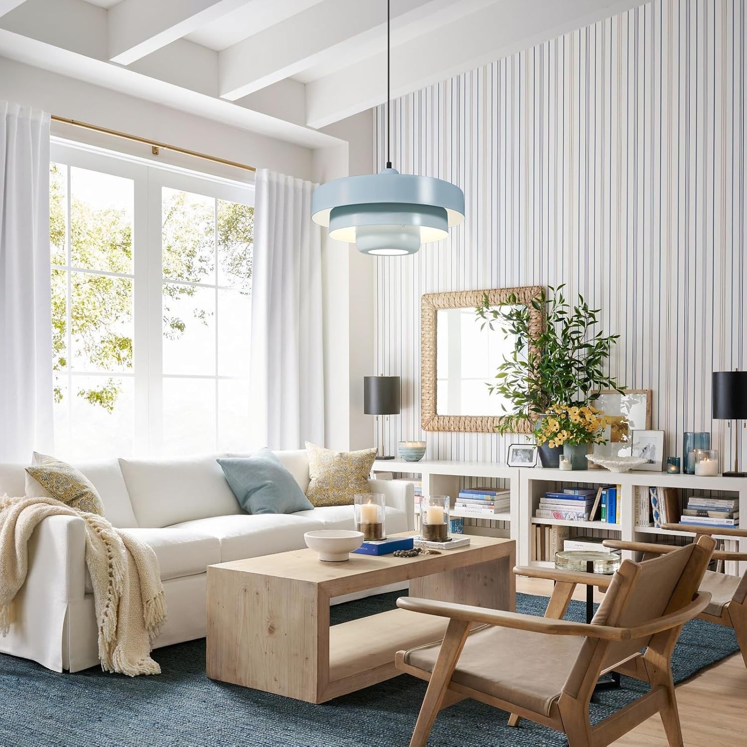 Modern Scandinavian Multi‑Layer Colorful Pendant Light