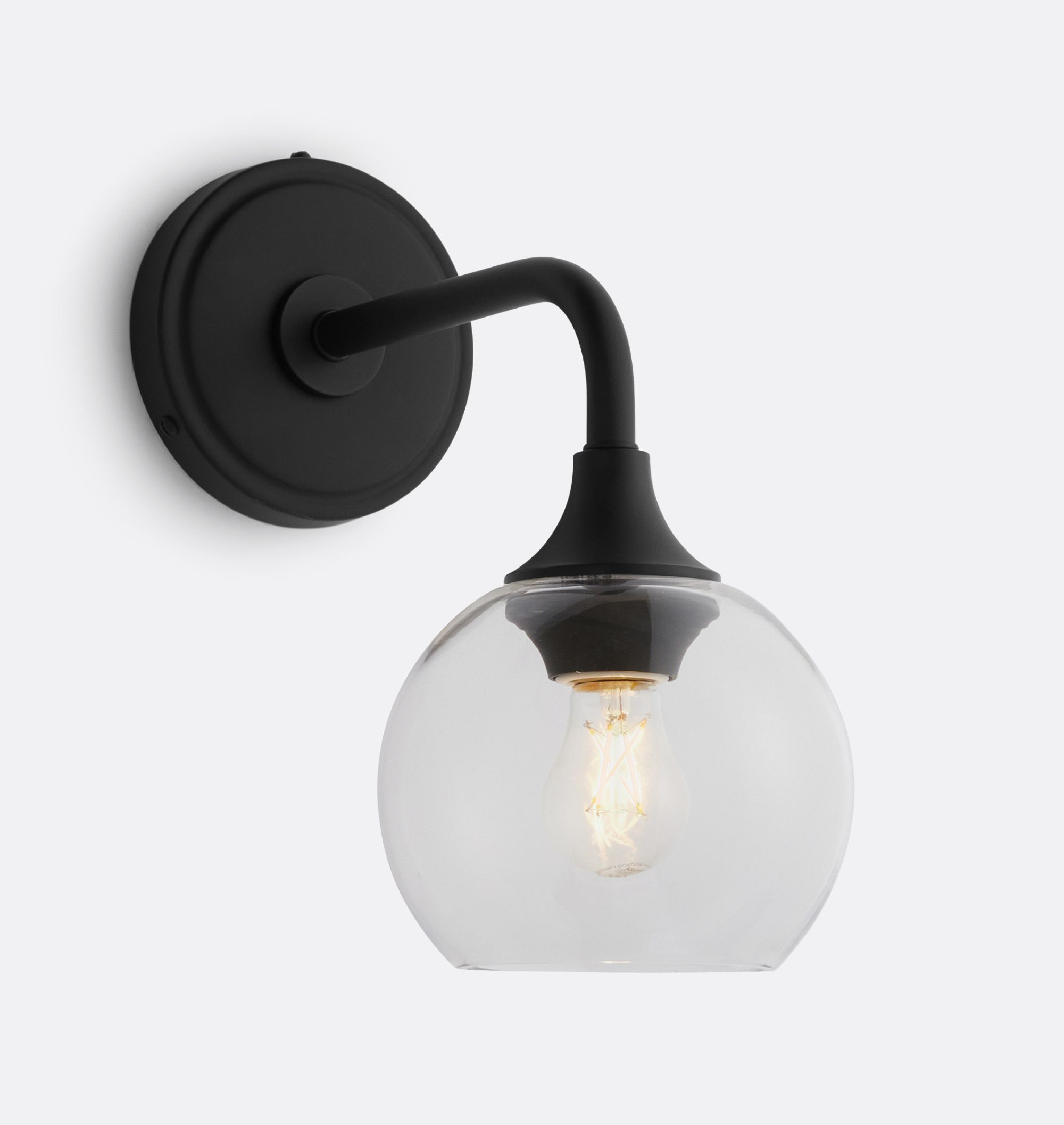 Musara Minimalist Glass Shade Wall Light