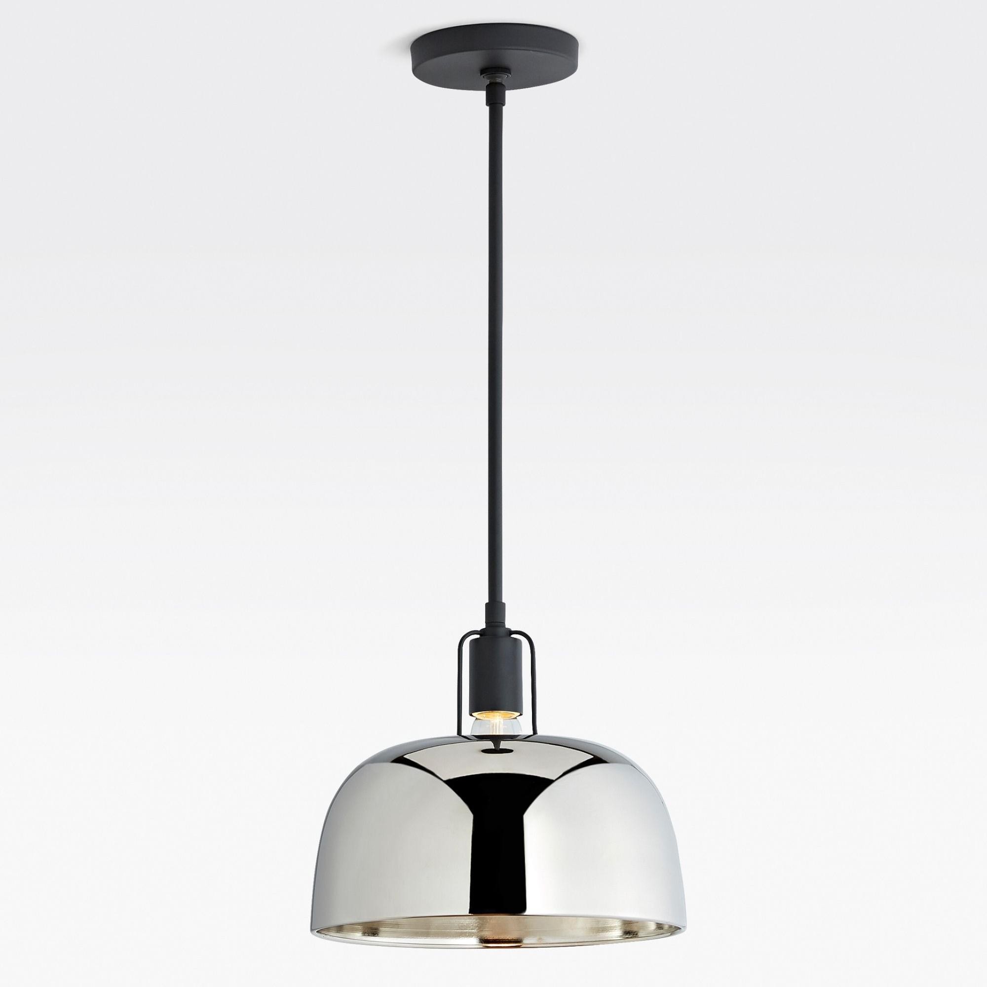 Frey Mid Century Metal Dome Pendant Light