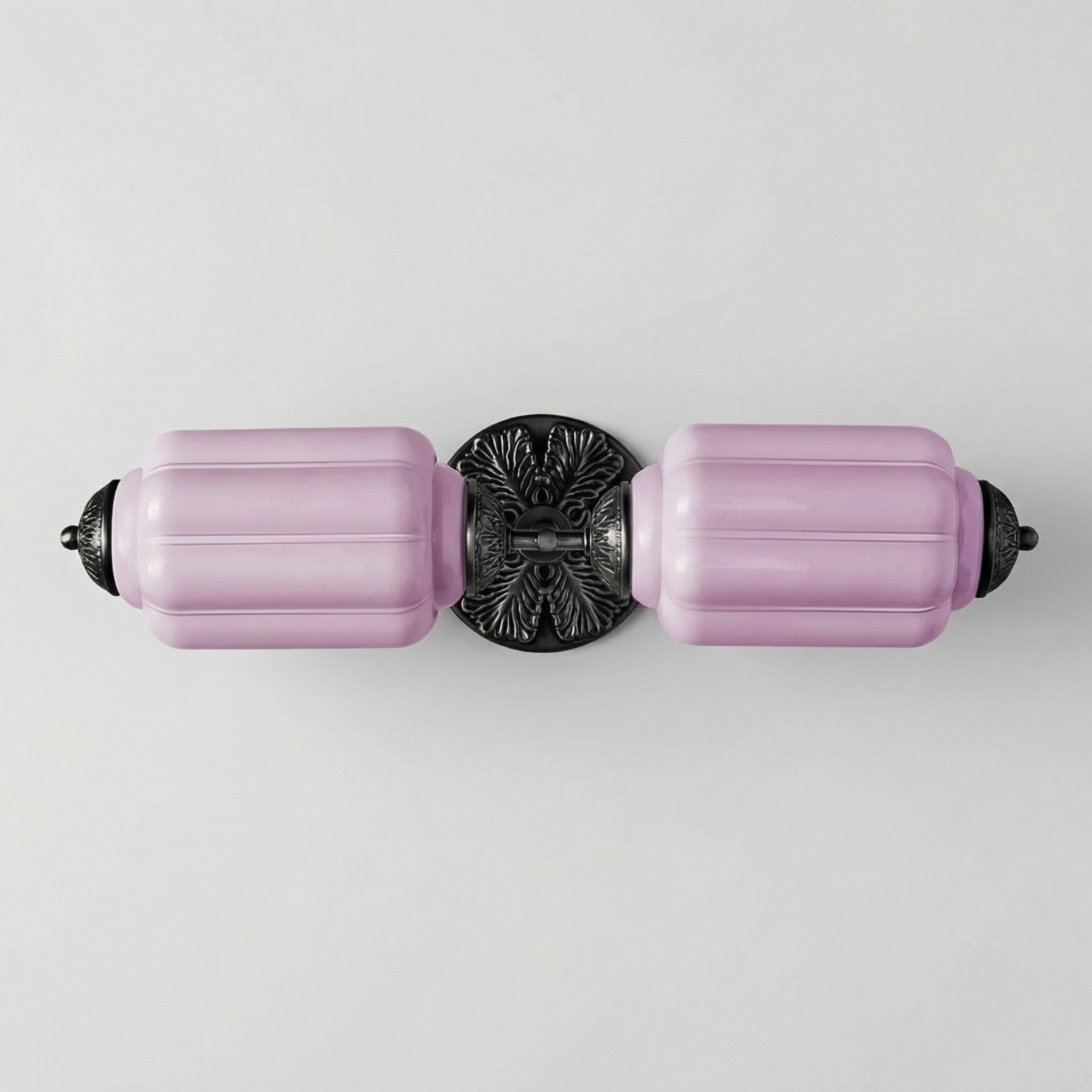 Hartnell Retro Colorful Art Deco Glass Eloise Wall Light