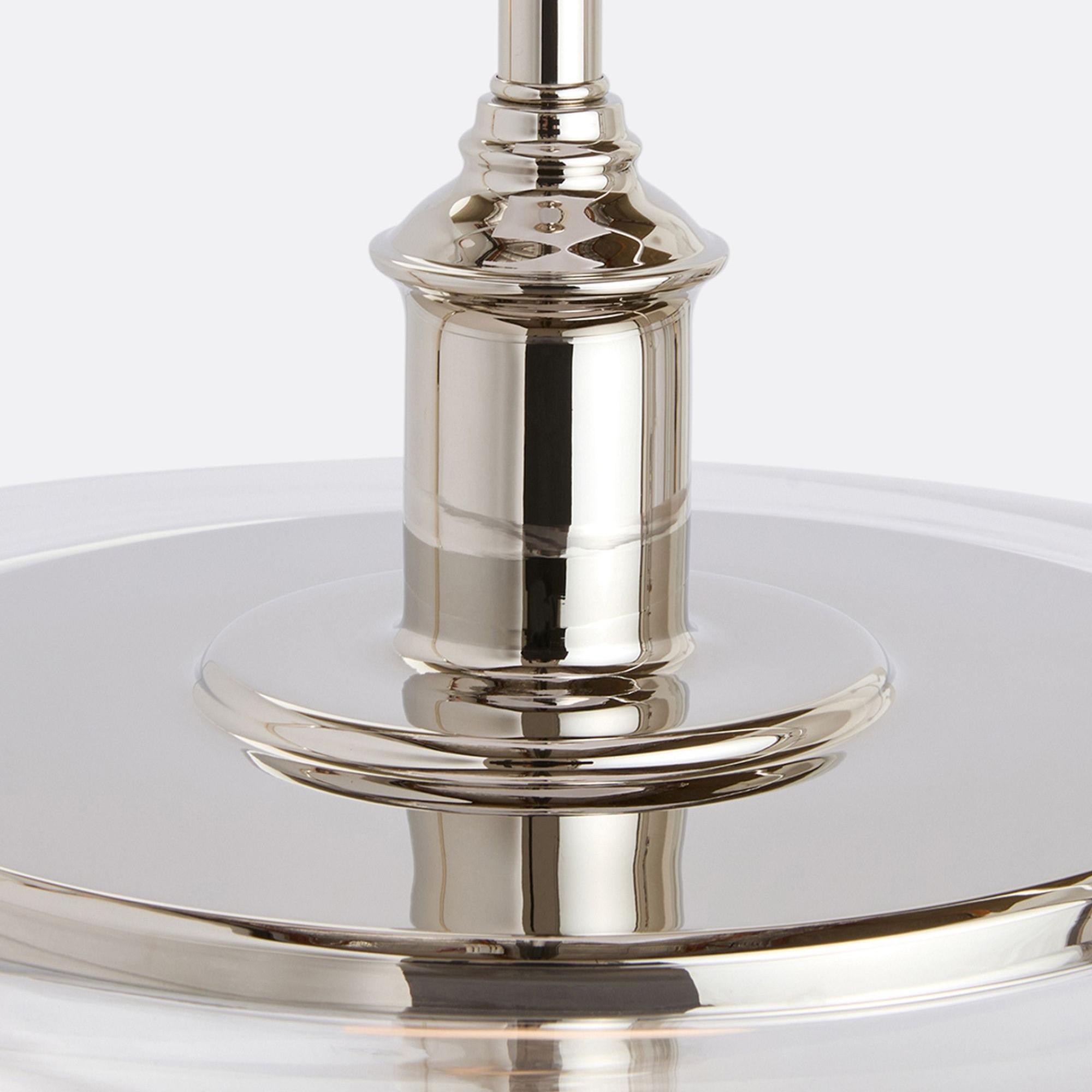 Xena Scandinavian Layered Clear Glass Pendant Light