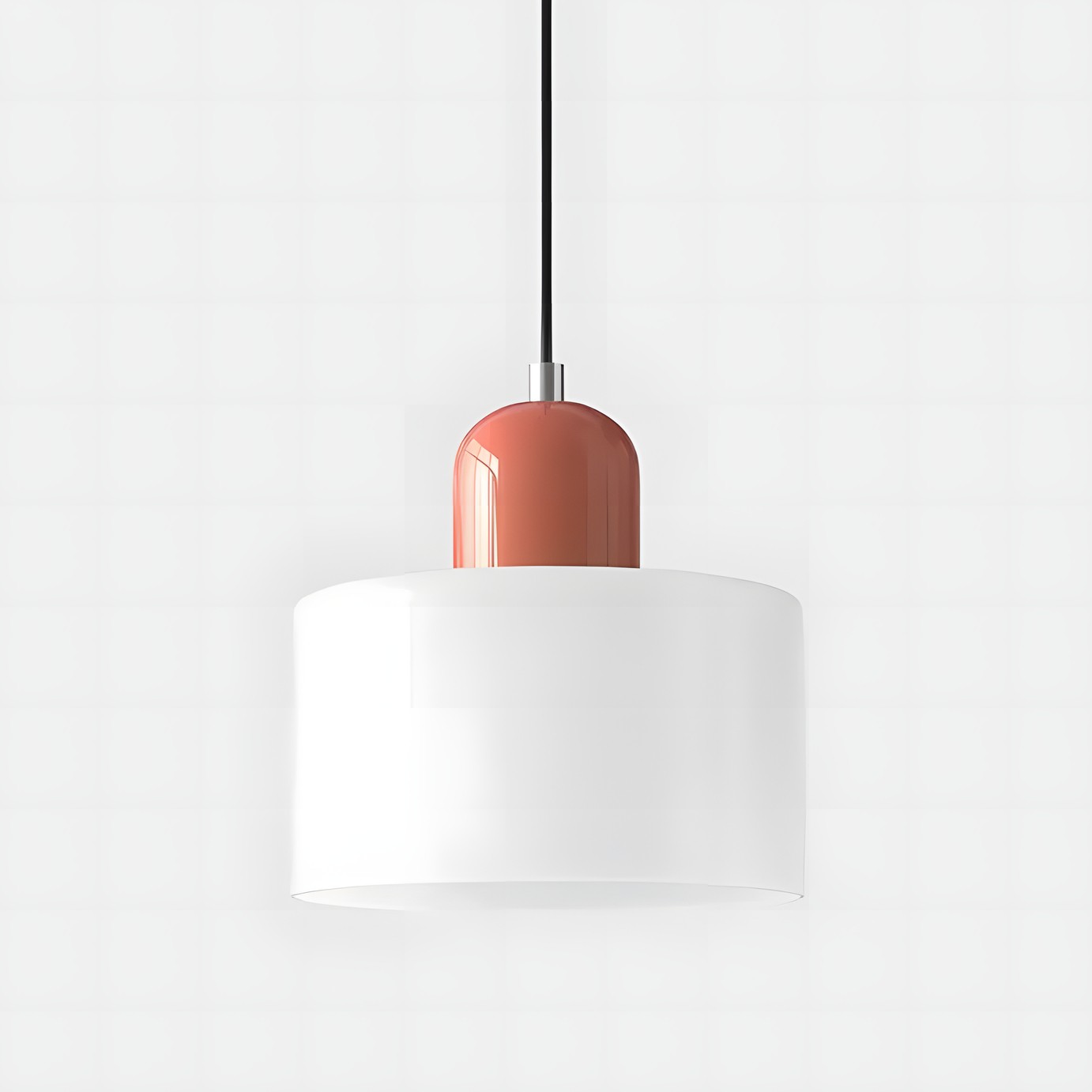 Colorful Creative Small Fresh Glass Shade Pendant Light