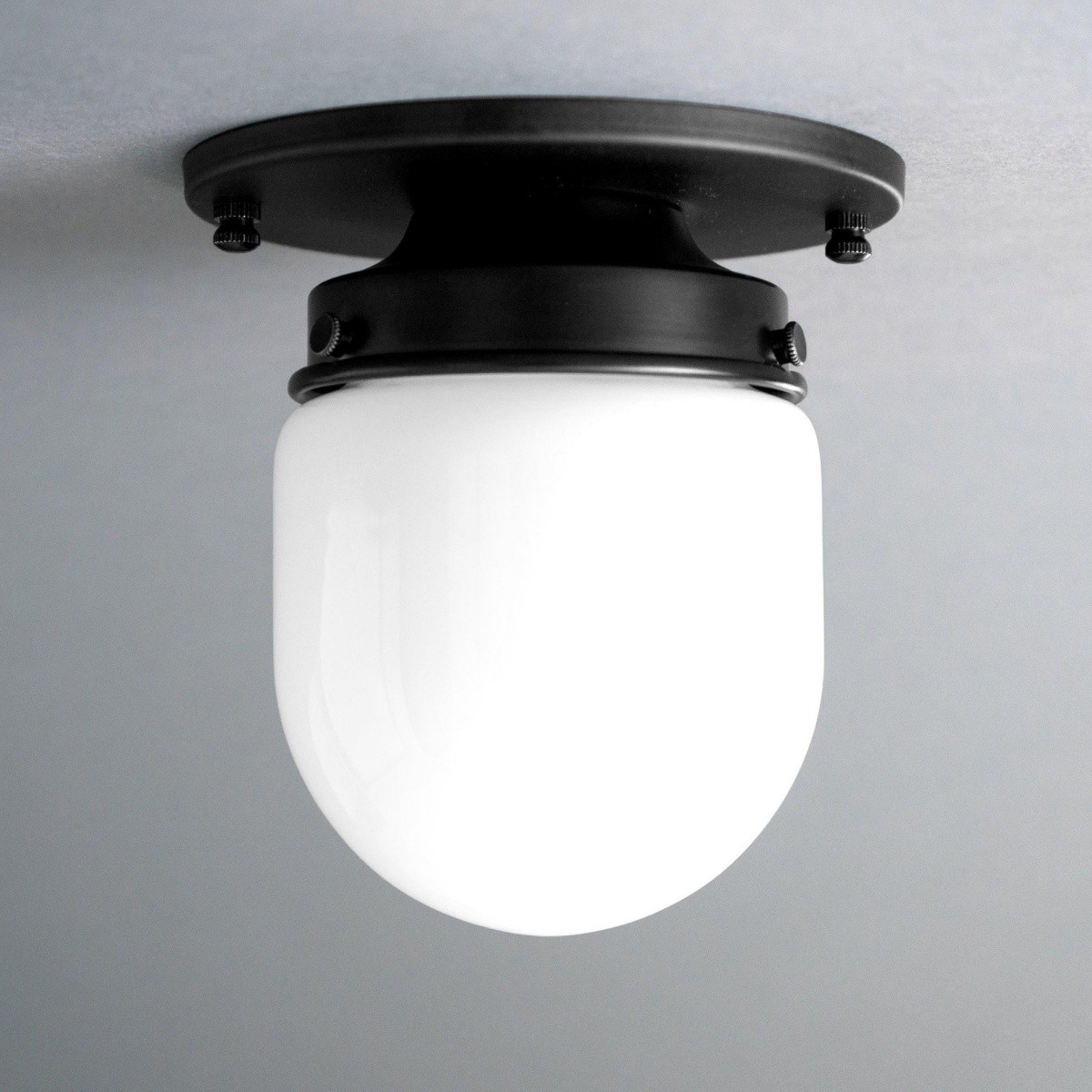 Roger Modern Brass Flush Mount Metal Ceiling Light