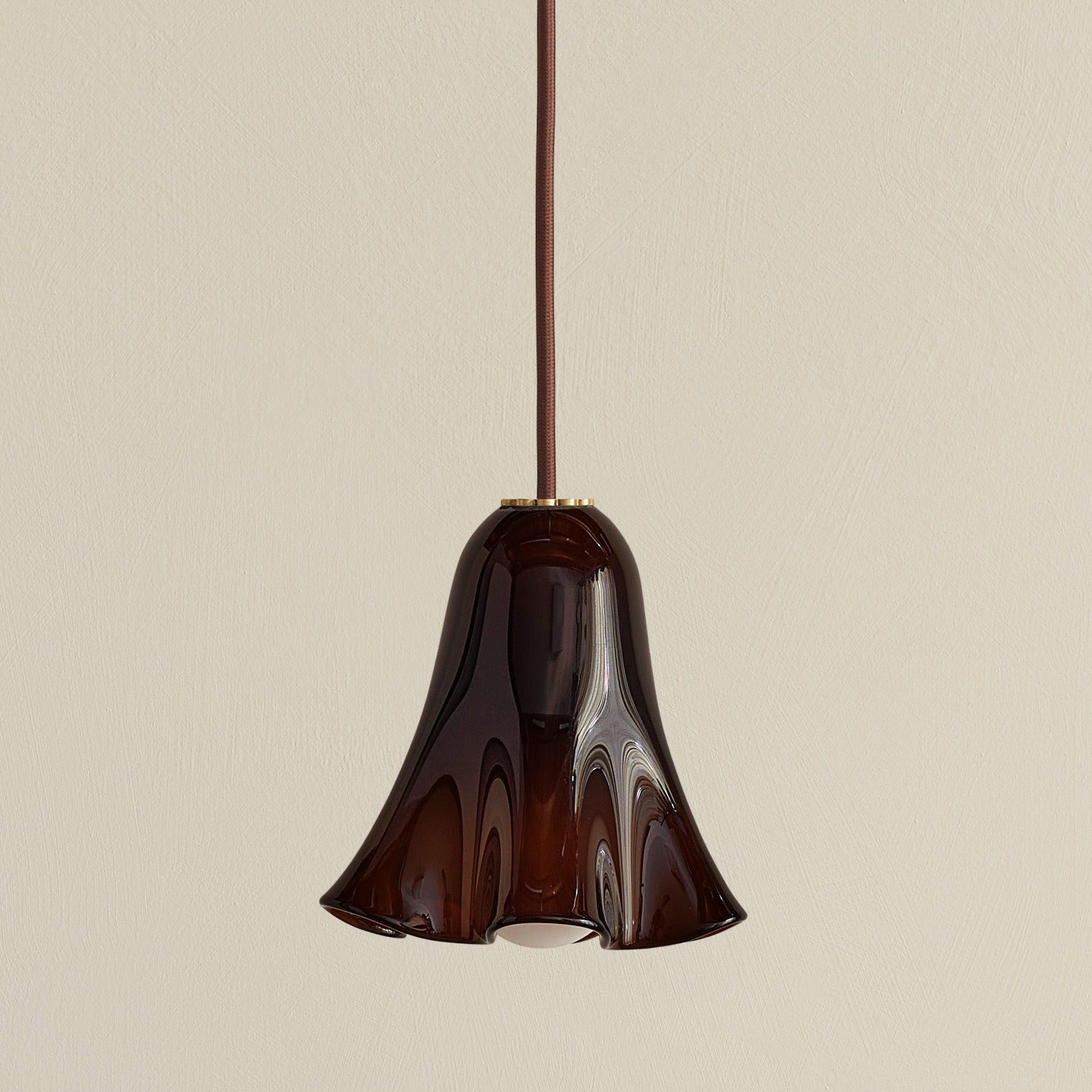 Graham Modern Shell Glass Fazzo Pendant