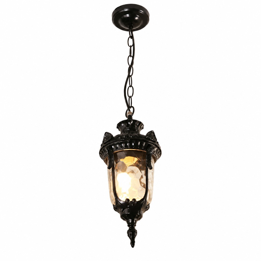 Maxwell Farmhouse Outdoor Patio Porch Small Pendant Light