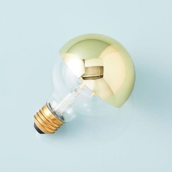 LED Light Bulb – Gold-Tipped