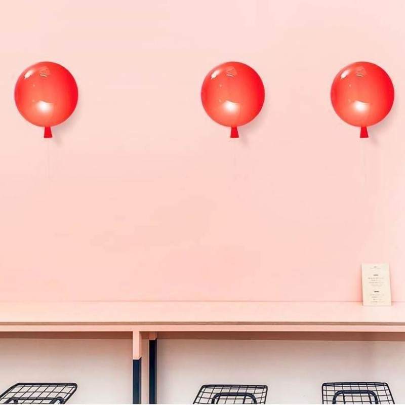 Vanya Colorful Balloon Wall Lamp for Bedrooms, Kid's Rooms
