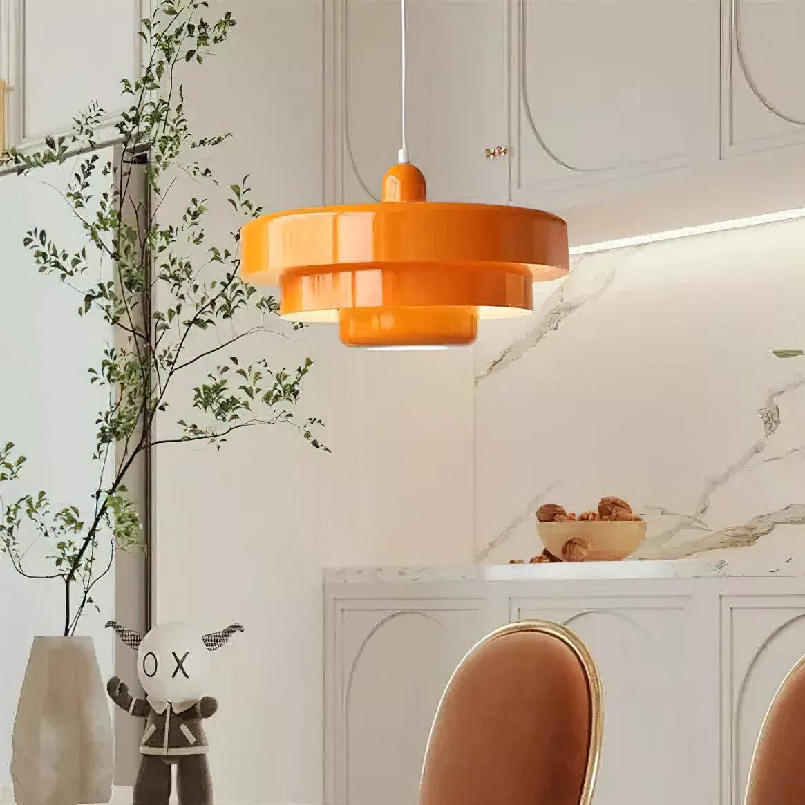 Modern Scandinavian Multi‑Layer Colorful Pendant Light