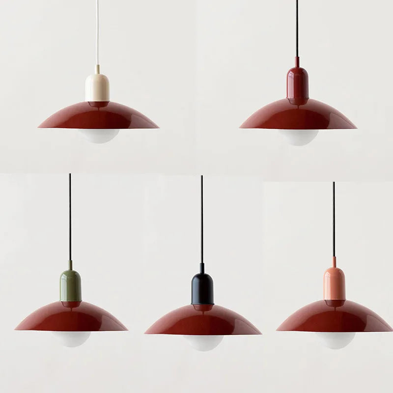 Harper Mid Century Multi Color Macaron Pendant Light
