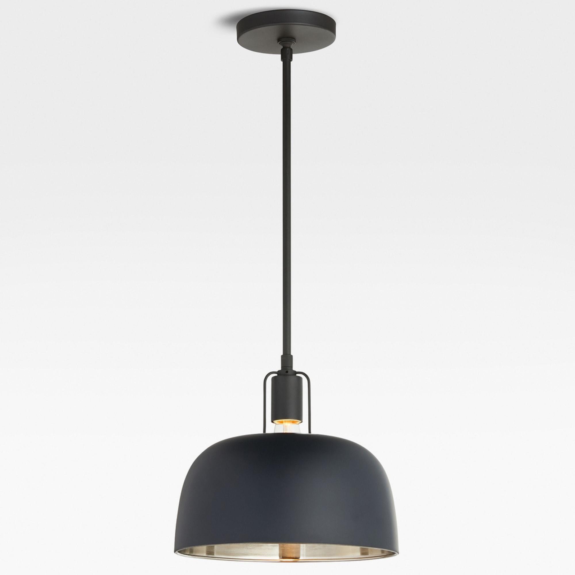 Frey Mid Century Metal Dome Pendant Light