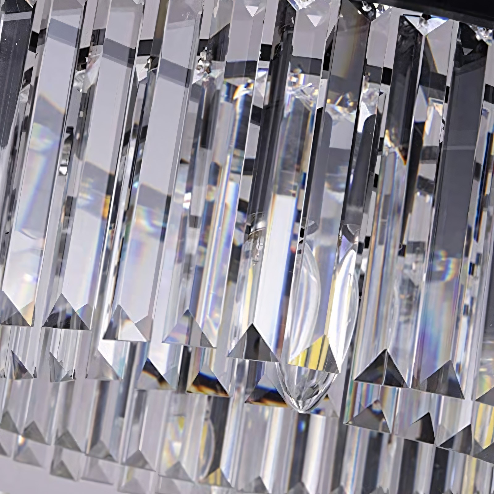 Braxion Modern Crystal Raindrop Round Chandelier