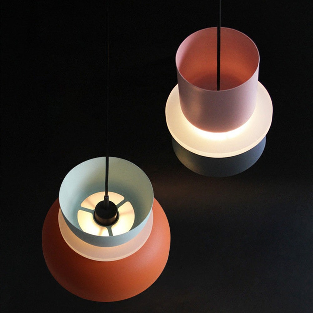 Vesperia Nordic Macaron Pendant Light for Round Dining Table