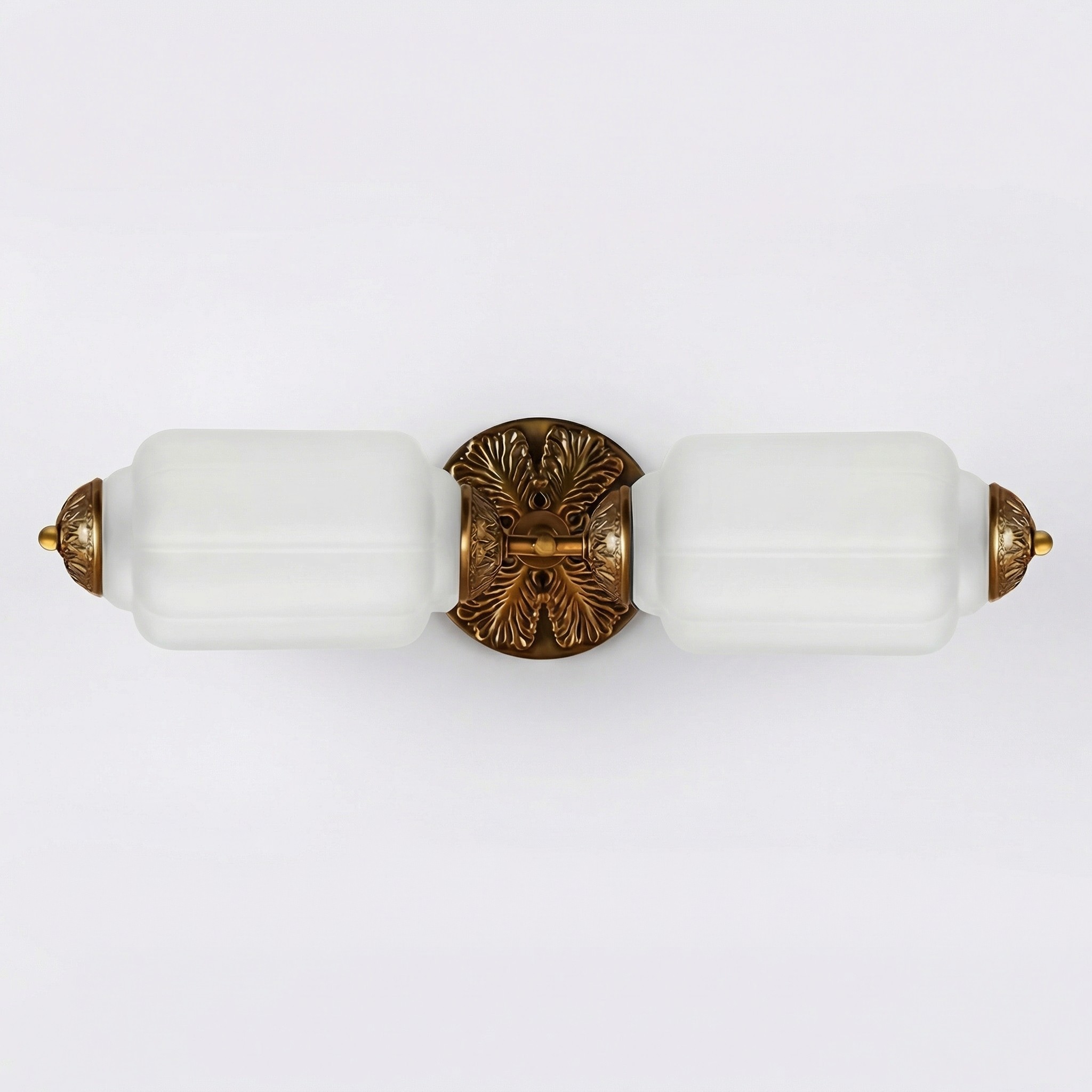 Hartnell Retro Colorful Art Deco Glass Eloise Wall Light