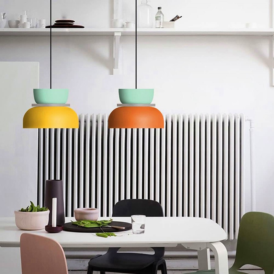 Vesperia Nordic Macaron Pendant Light for Round Dining Table