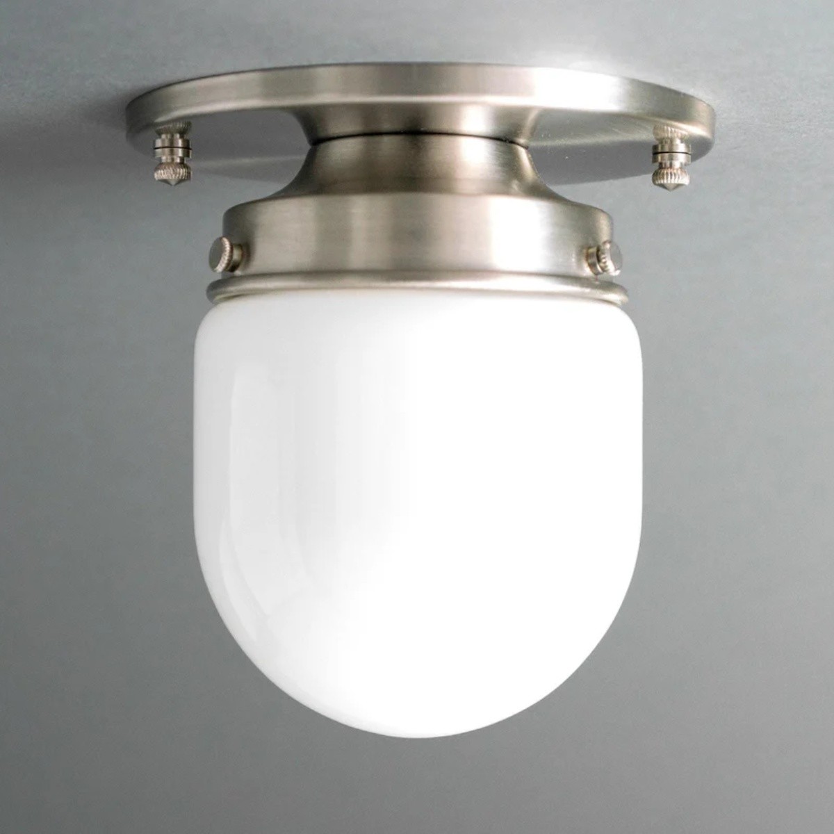 Roger Modern Brass Flush Mount Metal Ceiling Light