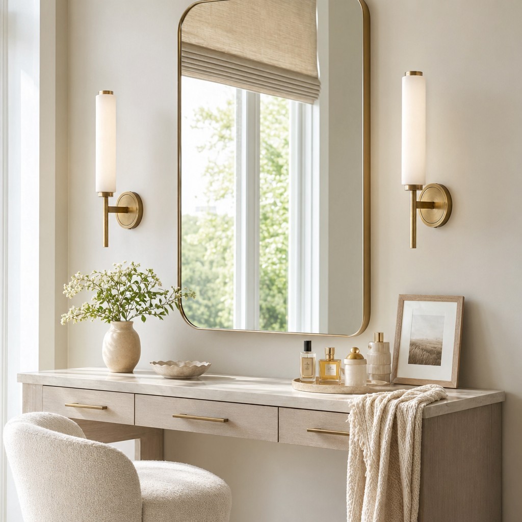 Ozora Candle Alabaster Sconce