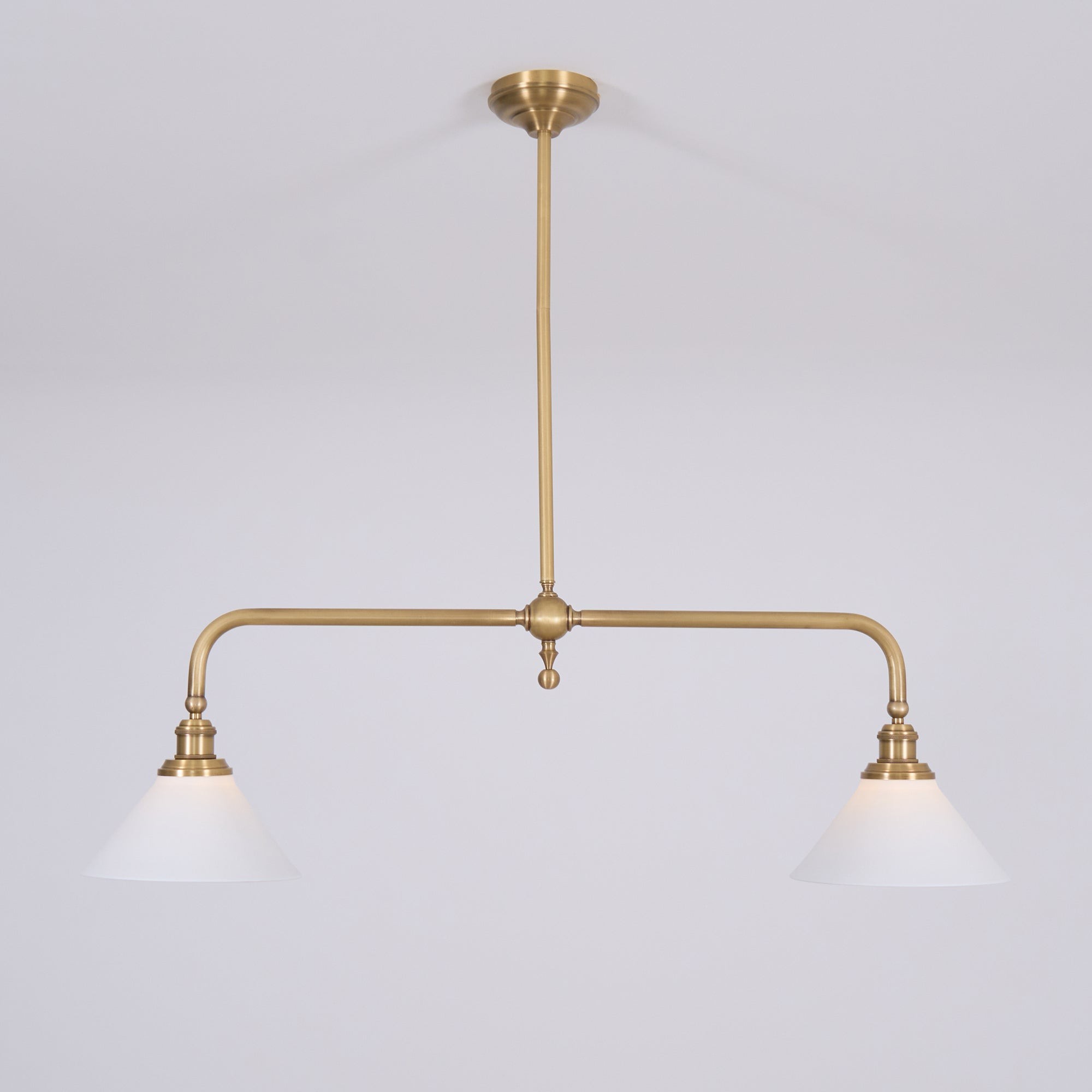 Foxx Retro Metal Conical Ceramic Pendant Light