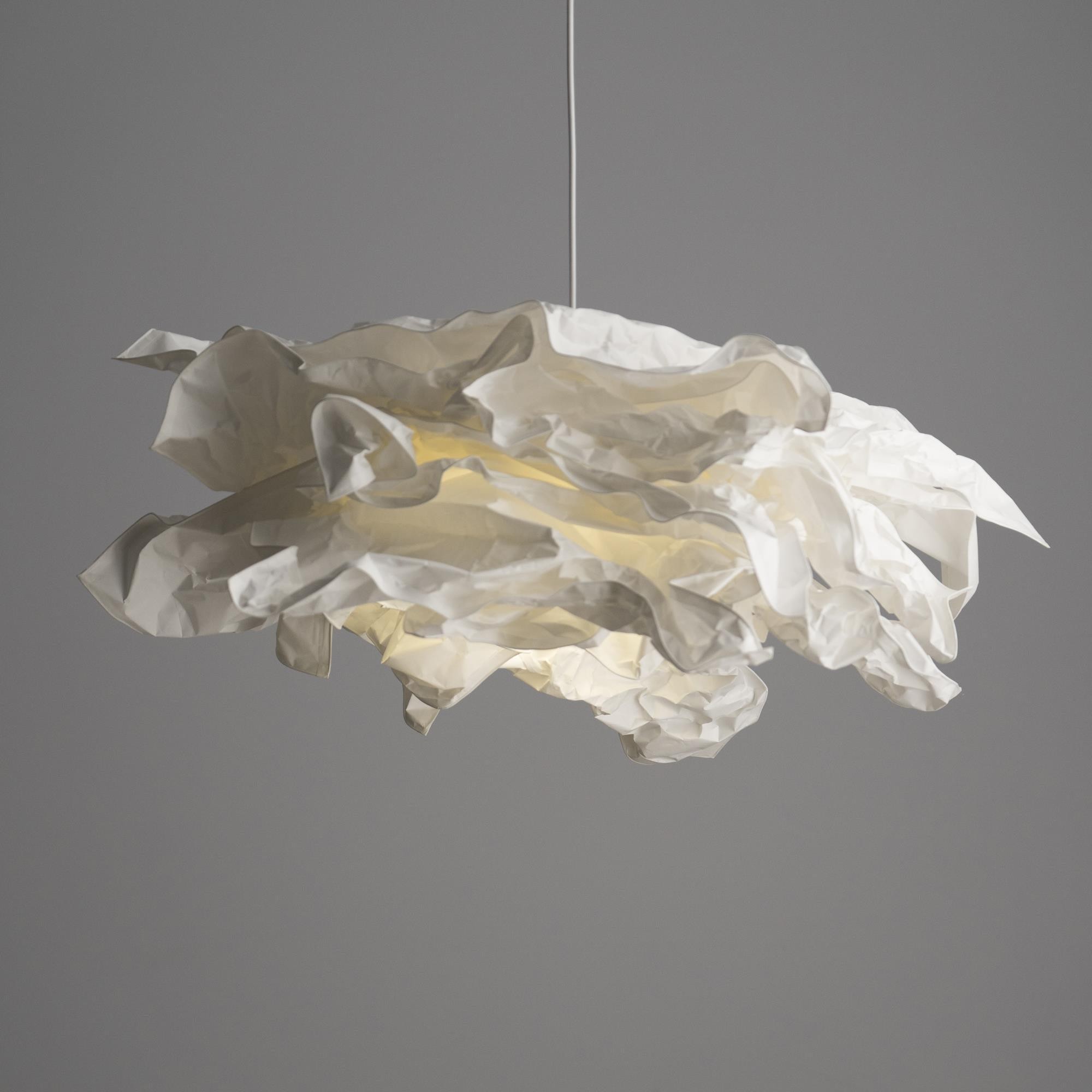 Carrow White Cloud Paper Pendant Lamp