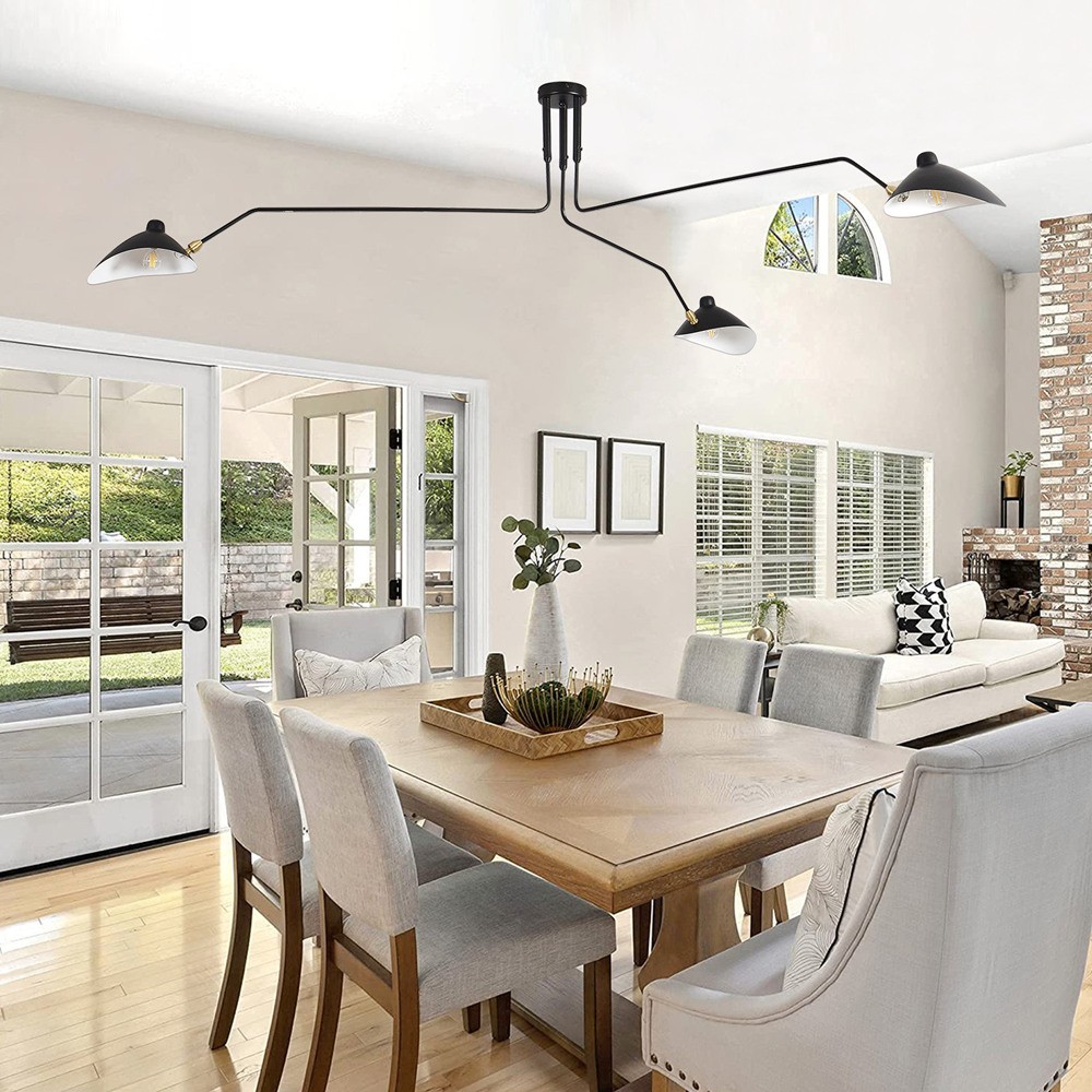 Octavia Duckbill Multihead Ceiling Lamp