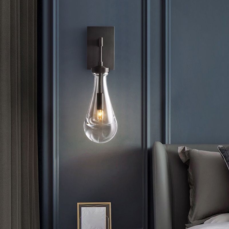 Ozonoa Raindrop Modern Solid Brass Wall Sconce