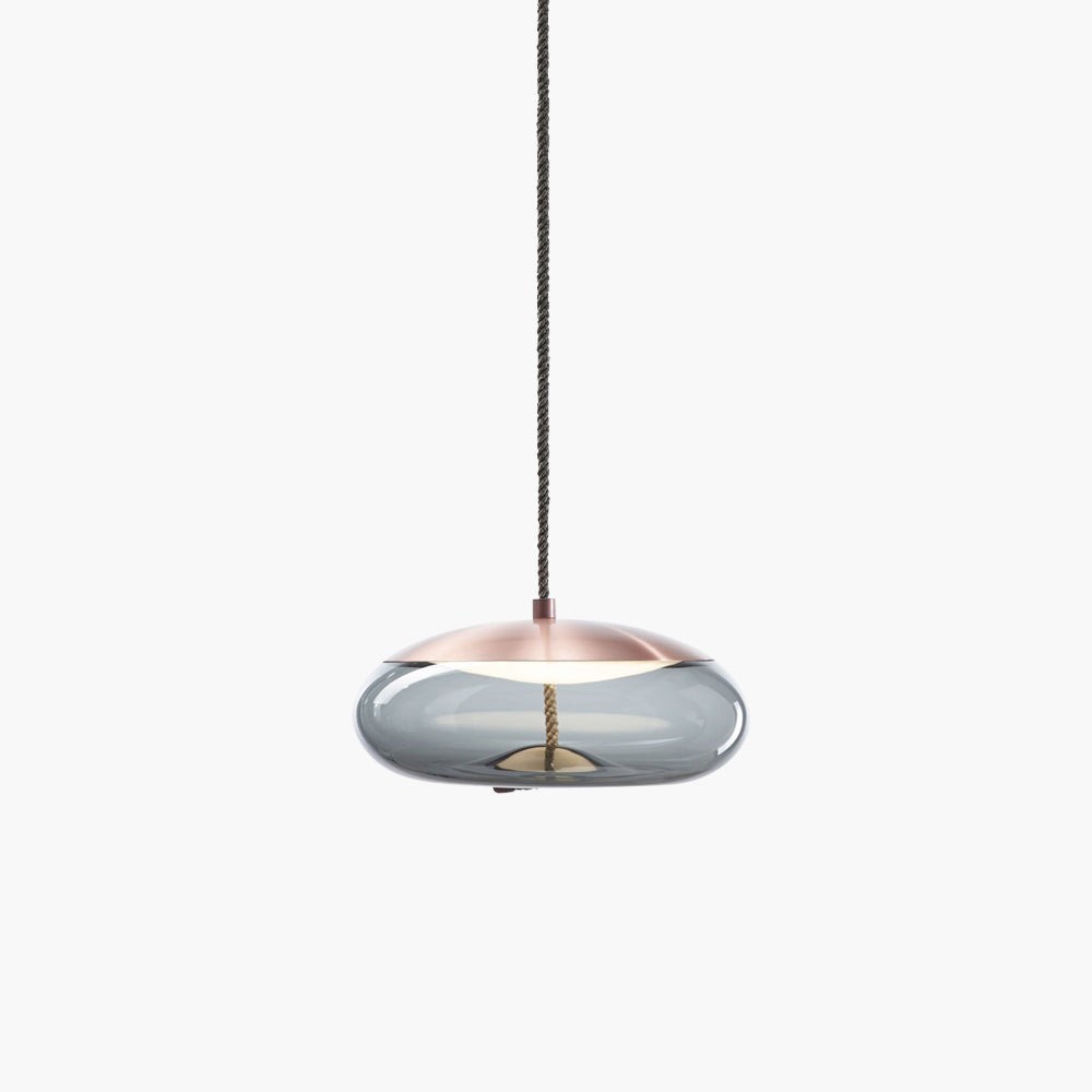 Lewis Modern LED Geometric Glass Pendant Light
