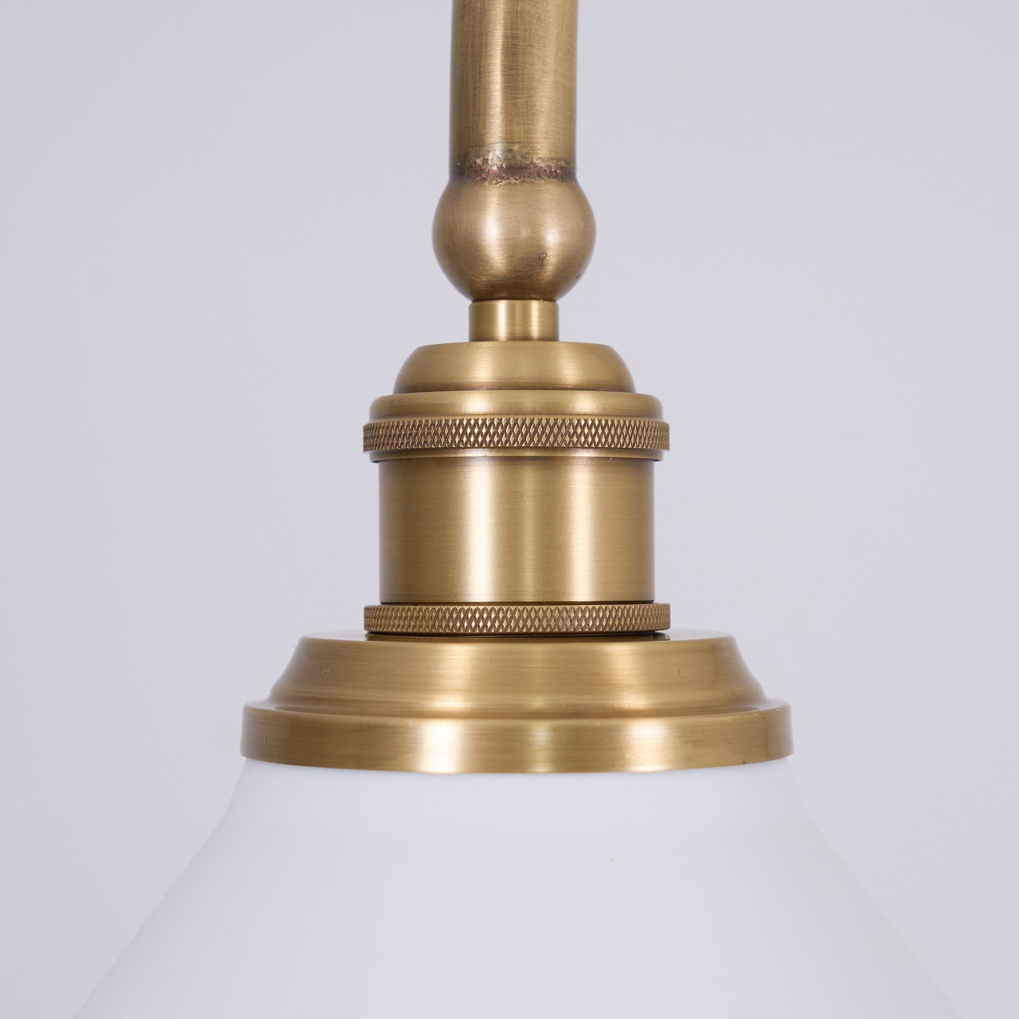 Foxx Retro Metal Conical Ceramic Pendant Light