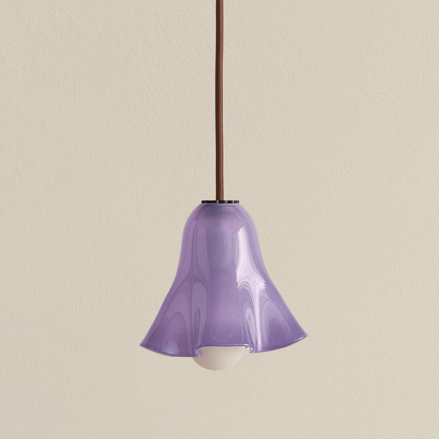 Graham Modern Shell Glass Fazzo Pendant