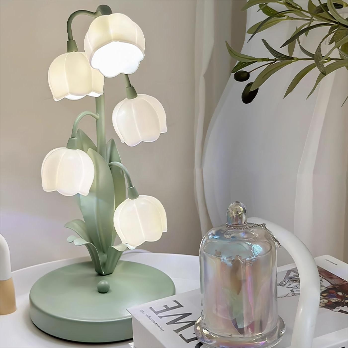 Kyra Lily of The Valley Table Lamp