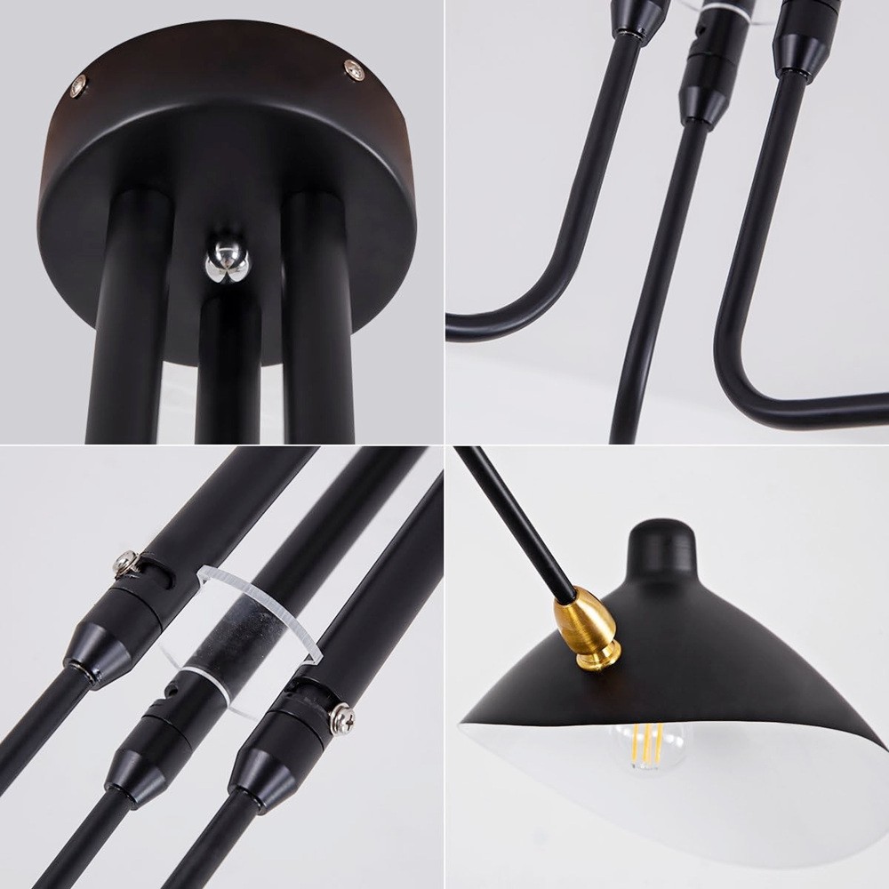 Octavia Duckbill Multihead Ceiling Lamp