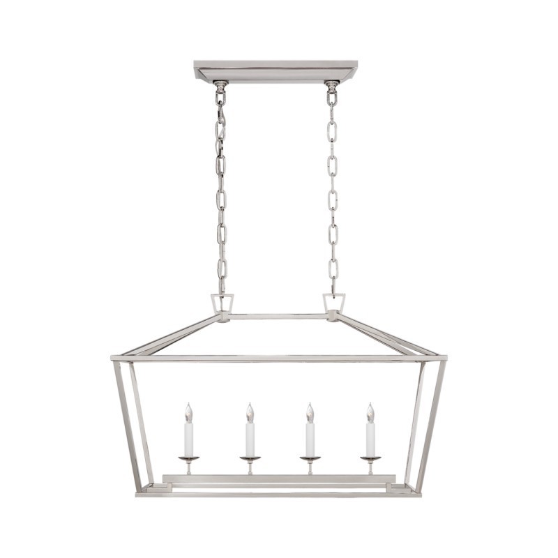 Aria Farmhouse Wrought Iron Lantern Chandelier Light