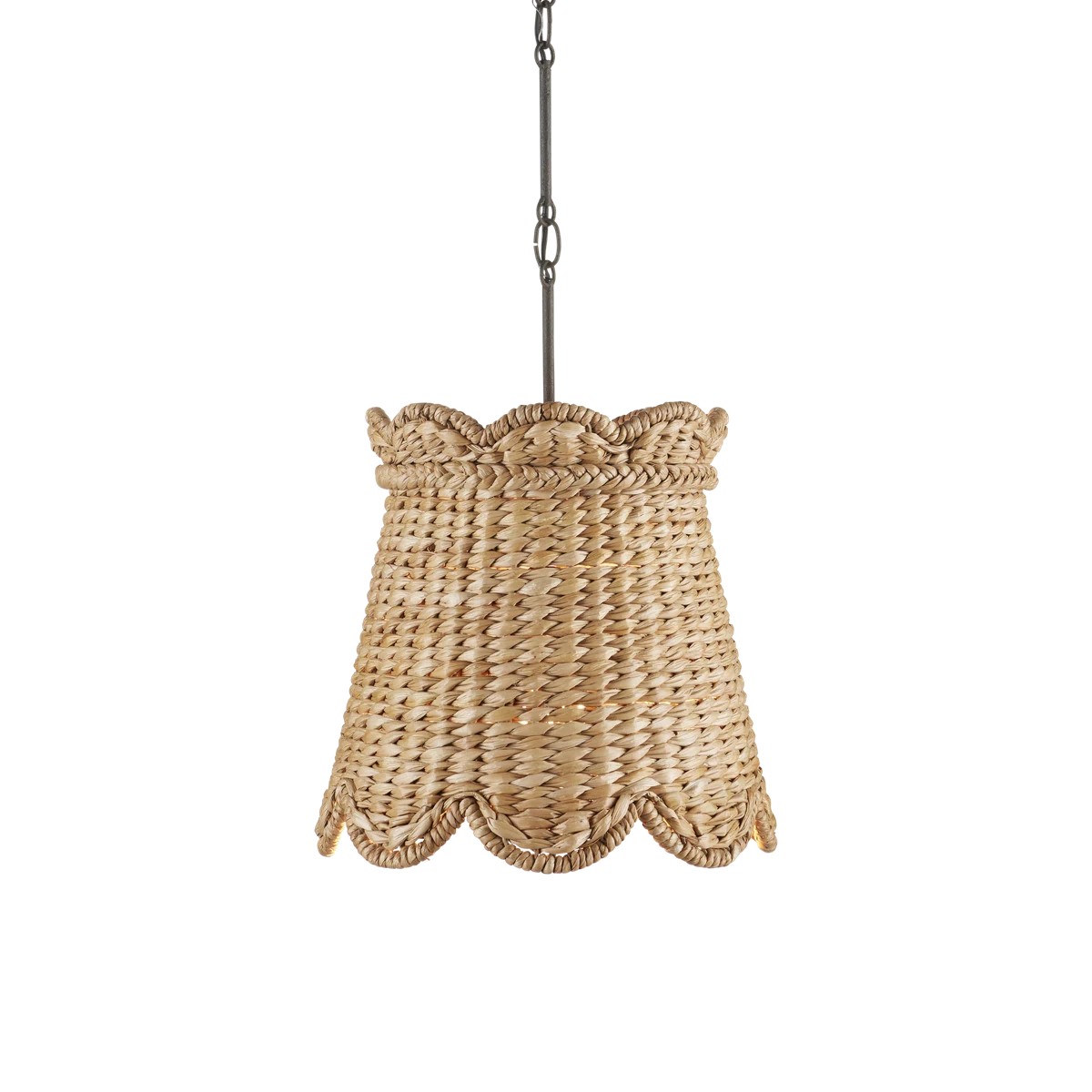 Karinne Natural Flower Rattan Pendant Light