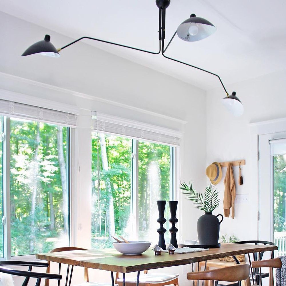Octavia Duckbill Multihead Ceiling Lamp