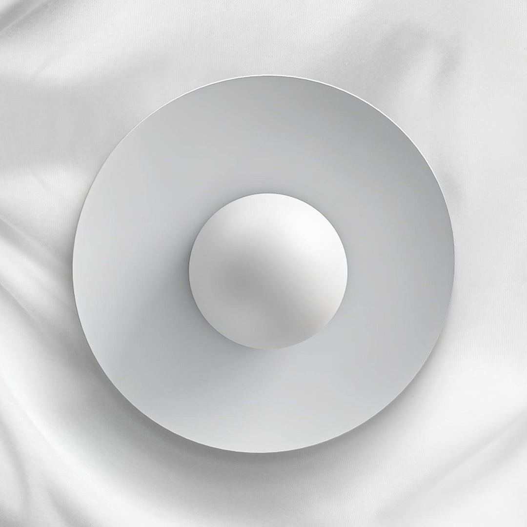 Xandros White Metal Champignon Chandelier