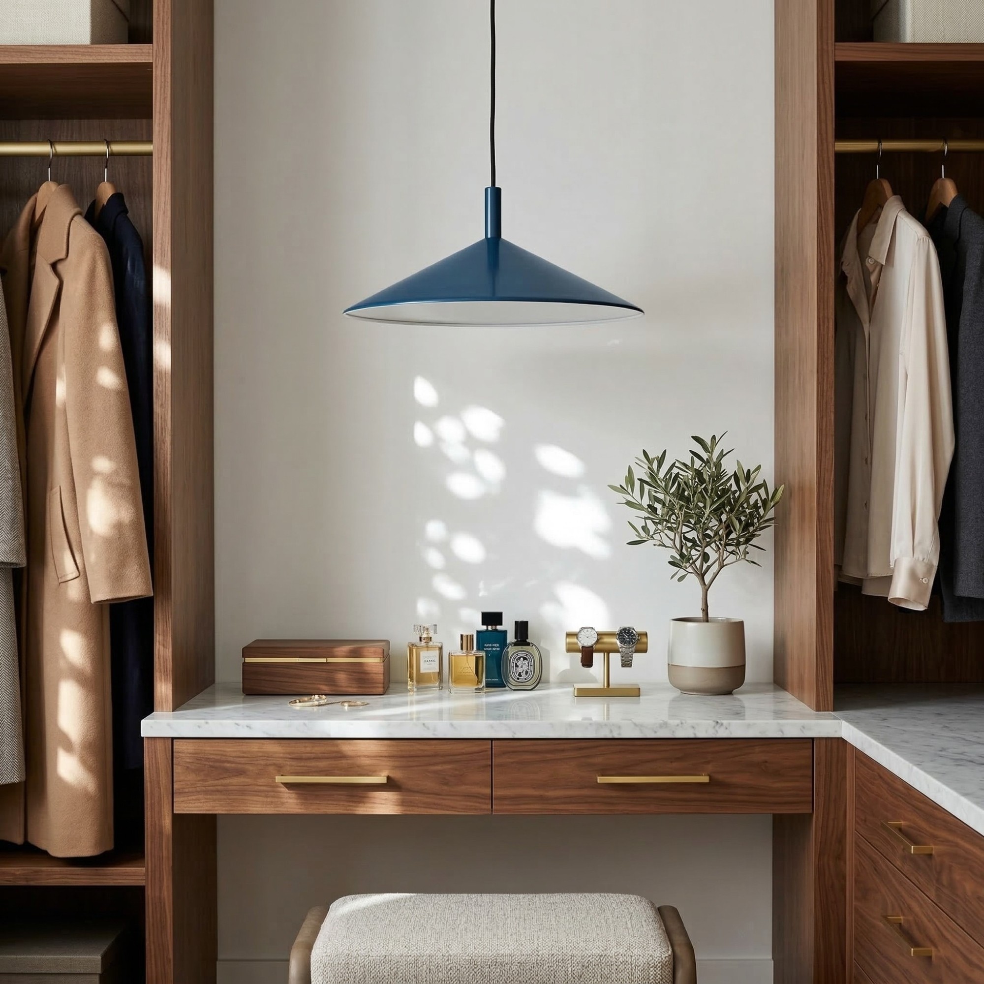 Tegan Scandinavian Cone Shaped Metal Pendant Light