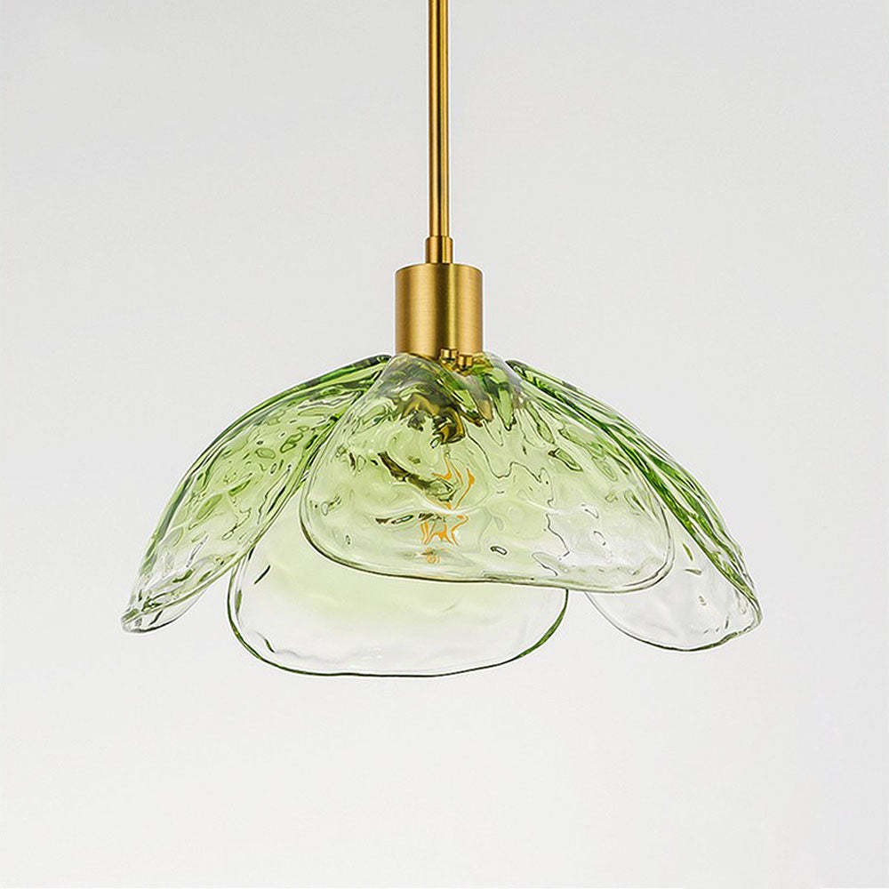 Vexen Flower Stained Glass Hanging Lamp