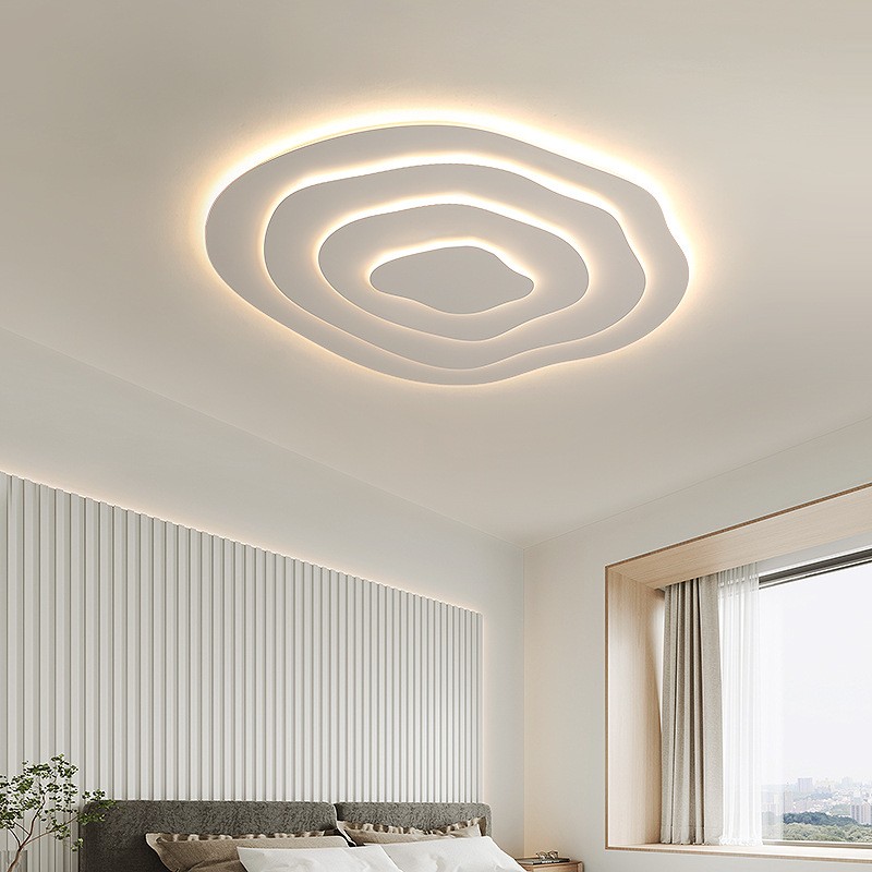 Hamer Minimalist Irregular Round Multilayer Ceiling Light