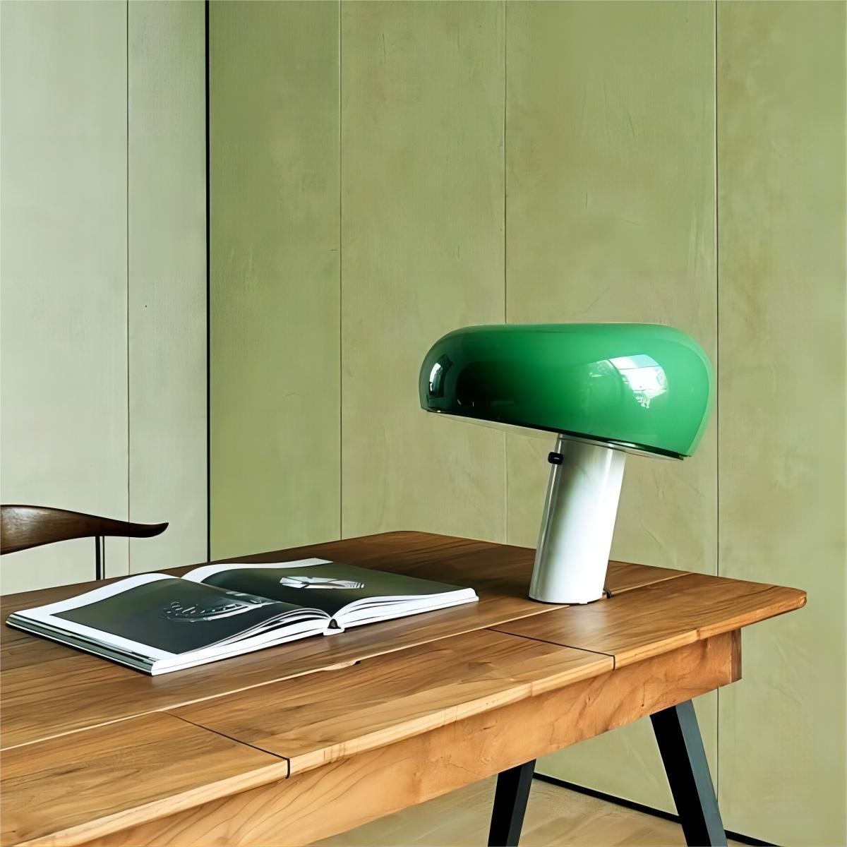 Paula Vintage Table Lamp with Marble Base