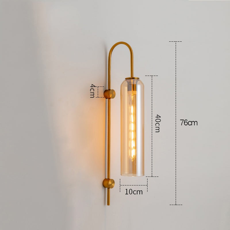 Janvy Modern Exquisite Glass Wall Sconce