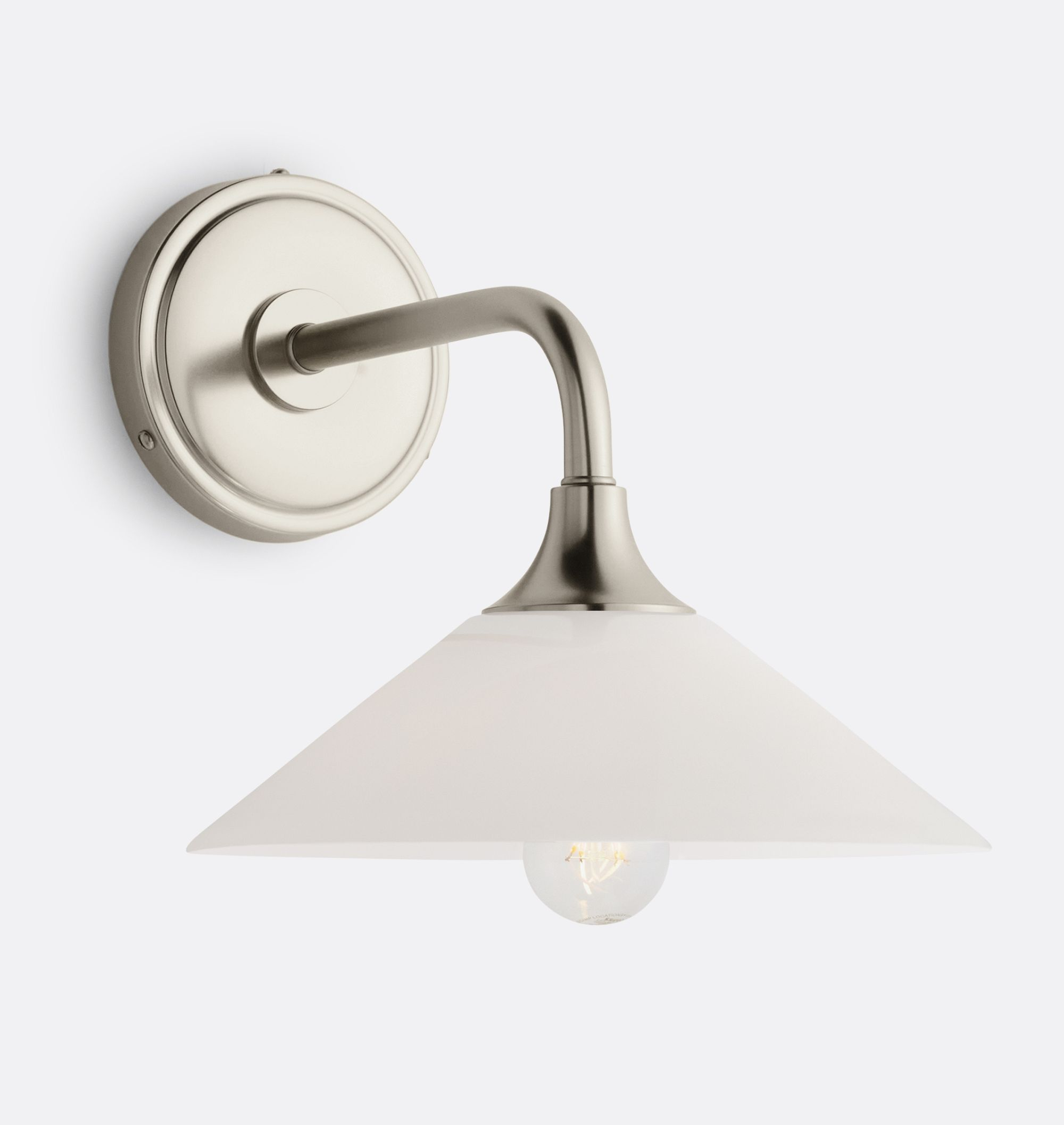 Musara Minimalist Glass Shade Wall Light