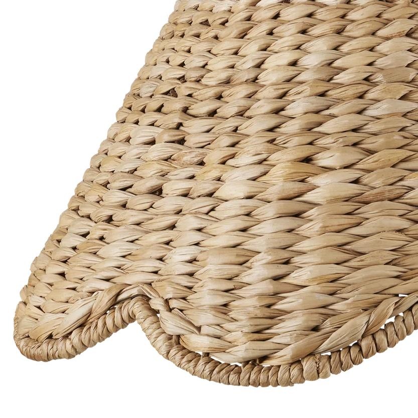 Karinne Natural Flower Rattan Pendant Light