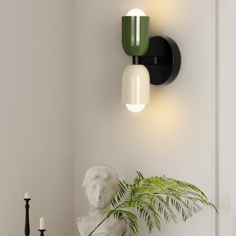 Mahira Glass Up Down Wall Sconce