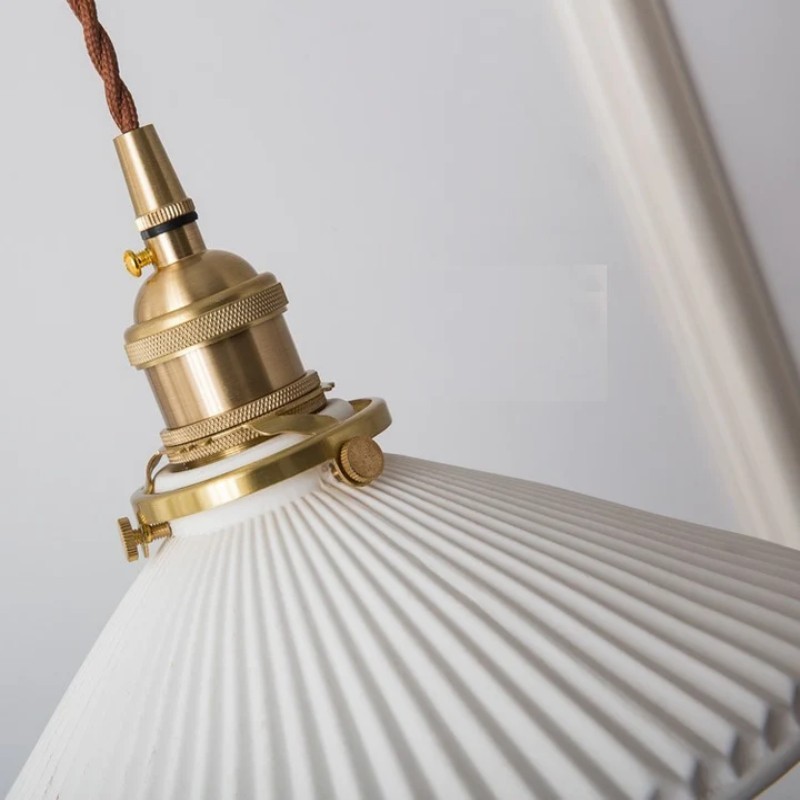 Elena Sjöborre Art Deco Stripe Pendant Light