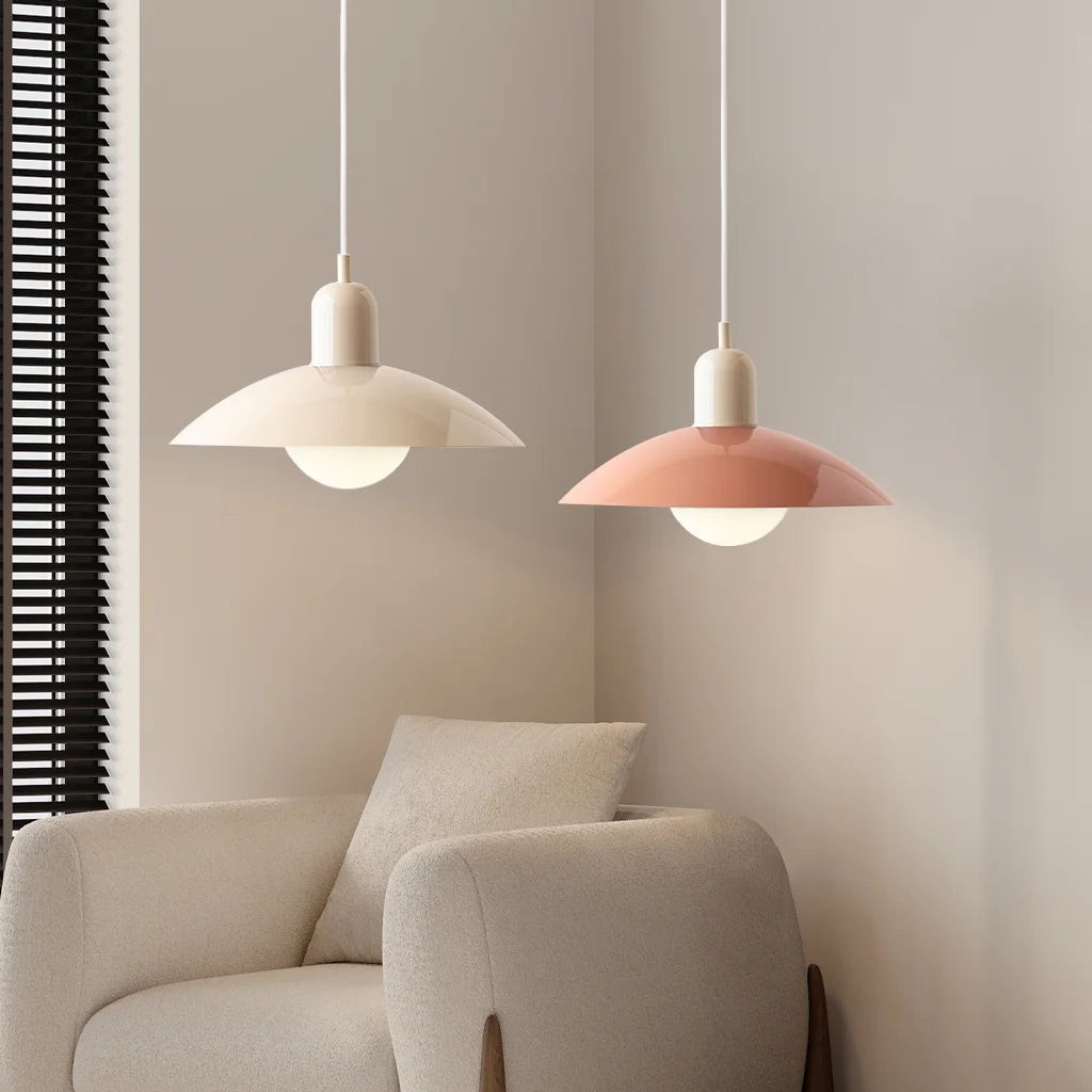 Harper Mid Century Multi Color Macaron Pendant Light